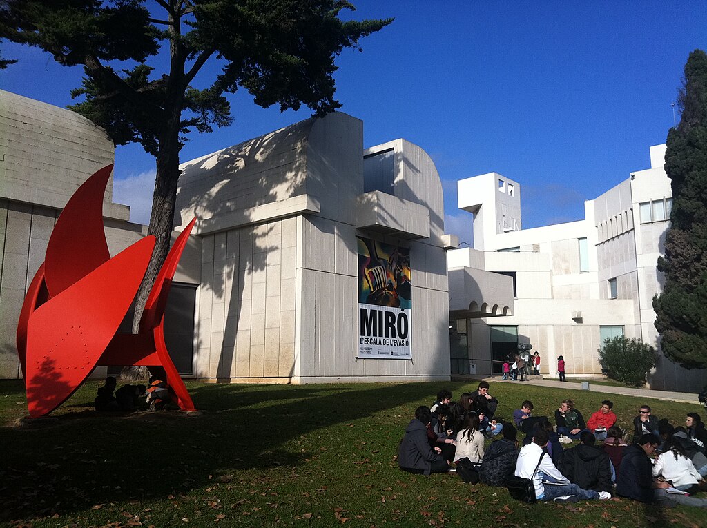 Fundació Joan Miro outdoors view, one of the 12 best museums in Spain