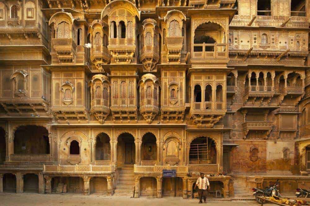 Patwon ki Haveli in Jaisalmer, Rajasthan