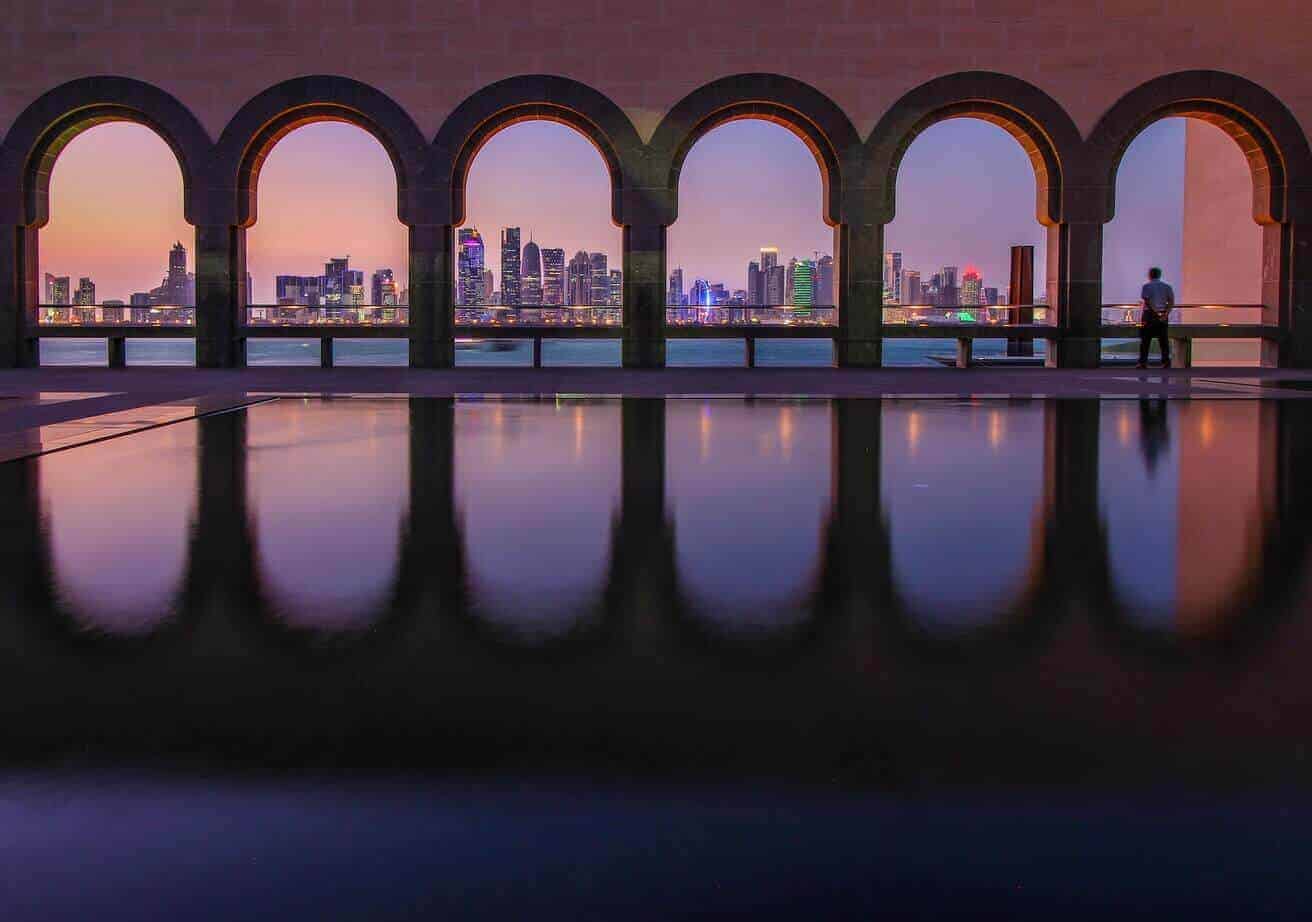 Doha - View from the Museum of Islamic Art