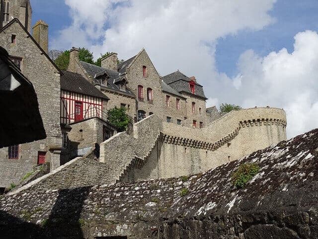 Ramparts at Mont Saint Michel