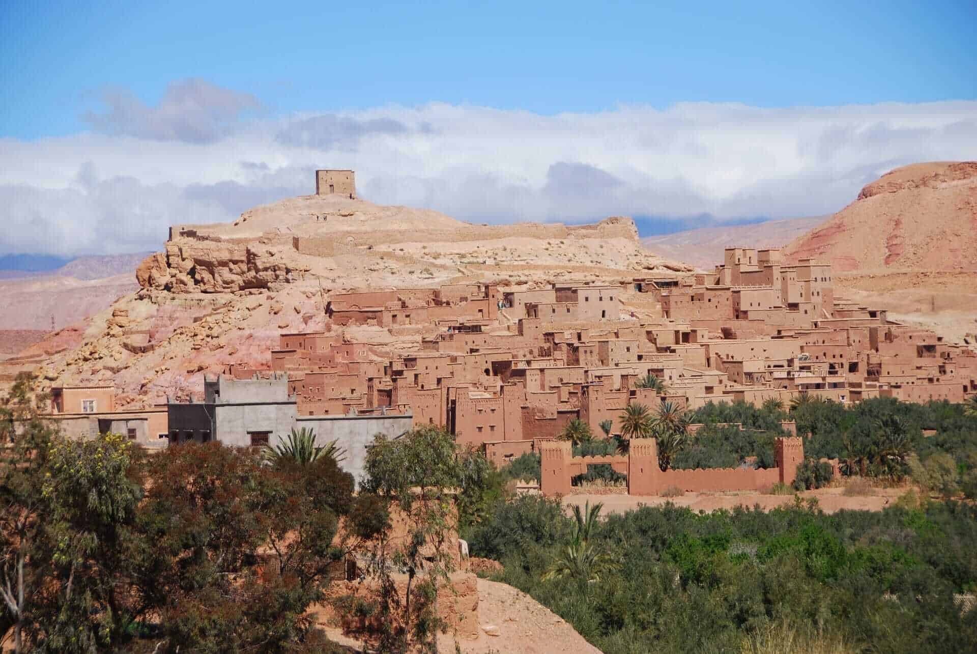 Ouarzazate in Morocco