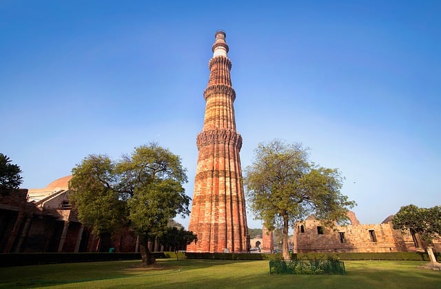 Qutub Minar in New Delhi