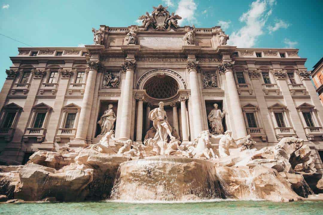 Trevi-Fountain, Rome, Italy