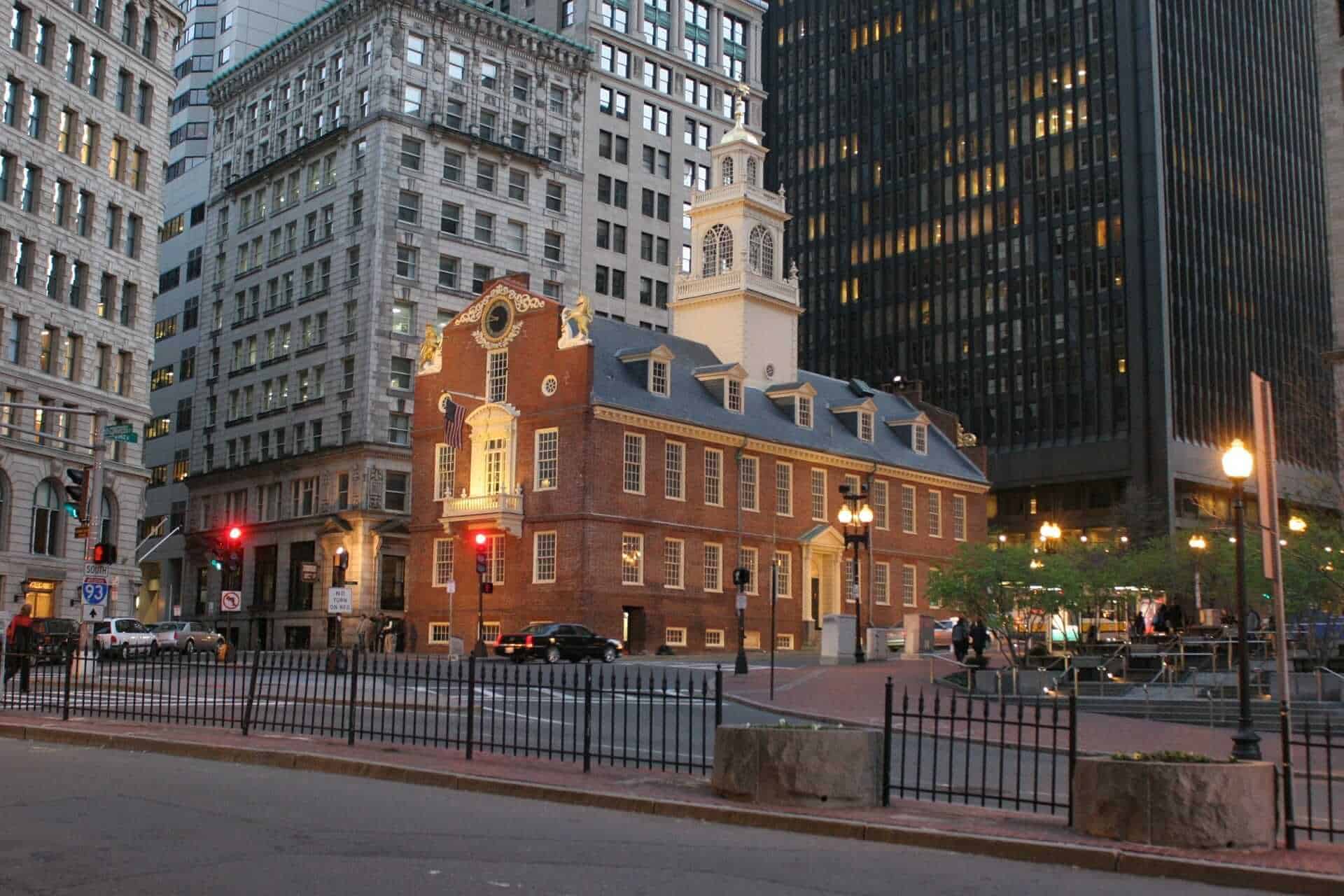 Old State House on the Freedom Trail, Boston , USA
