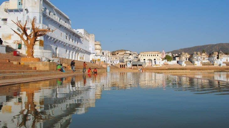 Pushkar Lake in Rajasthan