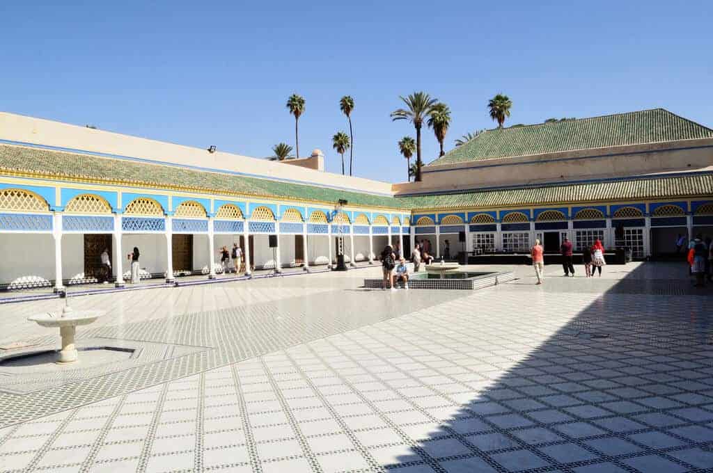 Bahia Palace in Marrakesh