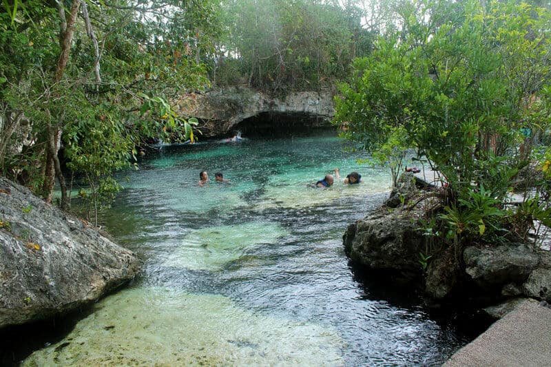 Cenote-azul-in-Cozumel-Mexico-Talk-Travel