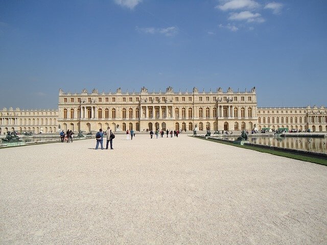 West facing Palace of Chteau de Versailles