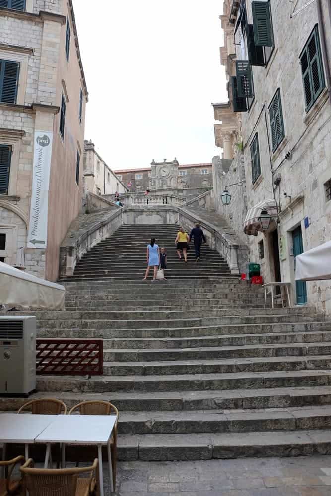 Game of Thrones Locations - Jesuit Staircase, Dubrovnik