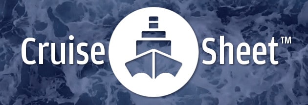 CruiseSheet webs para ahorrar en viajes